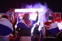 Pilsen se sumó a la fiesta mundialista en la Casa Albirroja