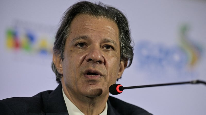 Fernando Haddad, ministro de Economía de Brasil, en el gobierno de Lula da Silva.