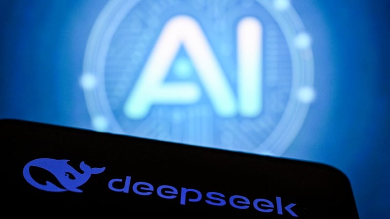 Logo de la tecnológica china Deepseek.