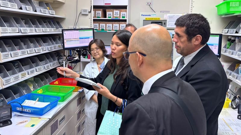 Funcionarios del Ministerio de Salud Pública participaron de una misión institucional en Taiwán.