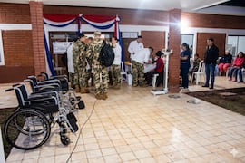 Arrancó jornada médica gratuita de la Armada en Villa del Rosario
