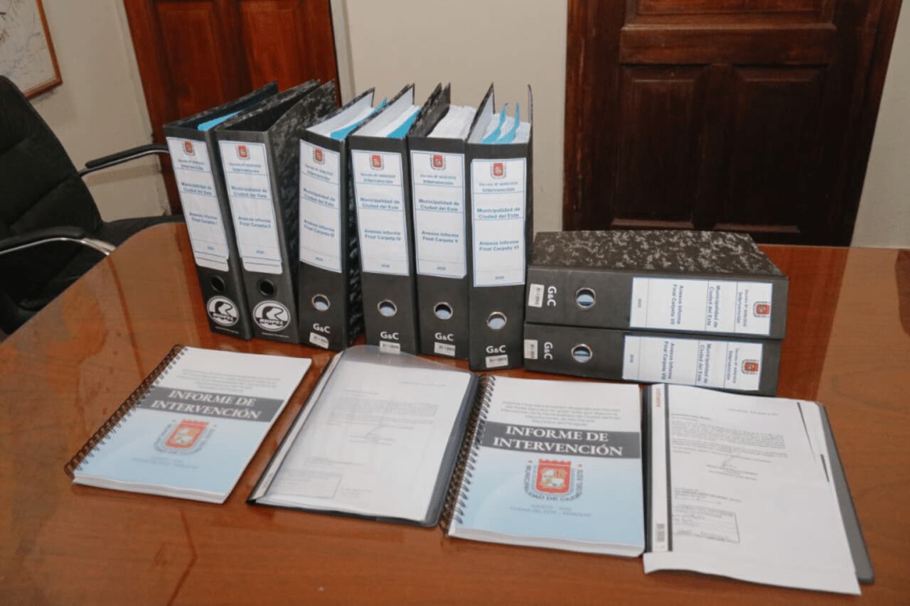 El documento presentado por el interventor Ramón Ramírez reúne212 páginas y 12 causales, de las cuales 11 siguen vigentes.