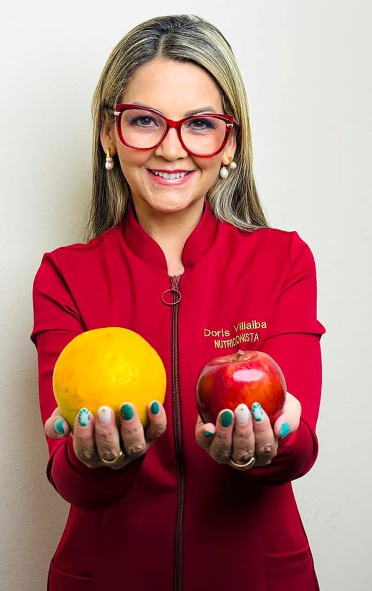Doris Villalba, nutricionista.