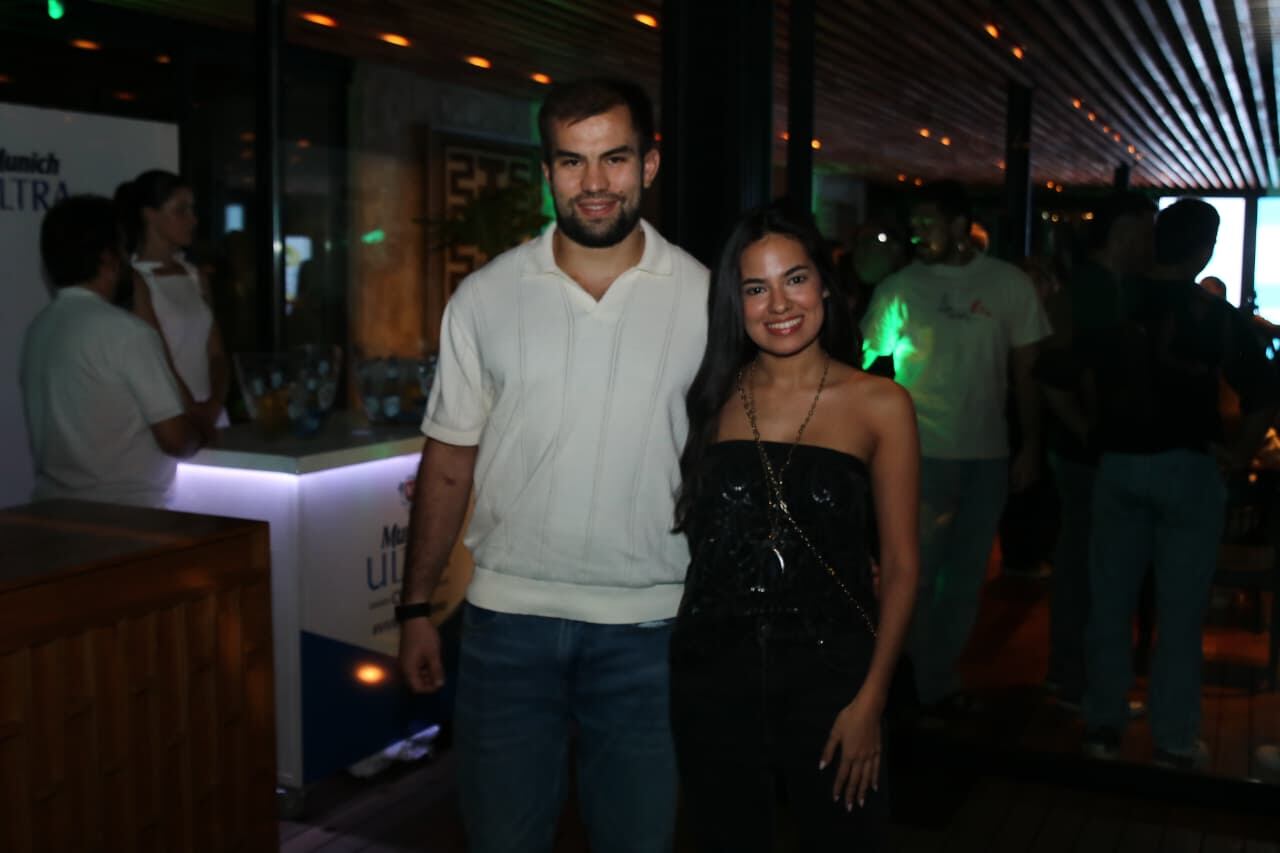 Nicolás Arias y Fiorella Benítez.