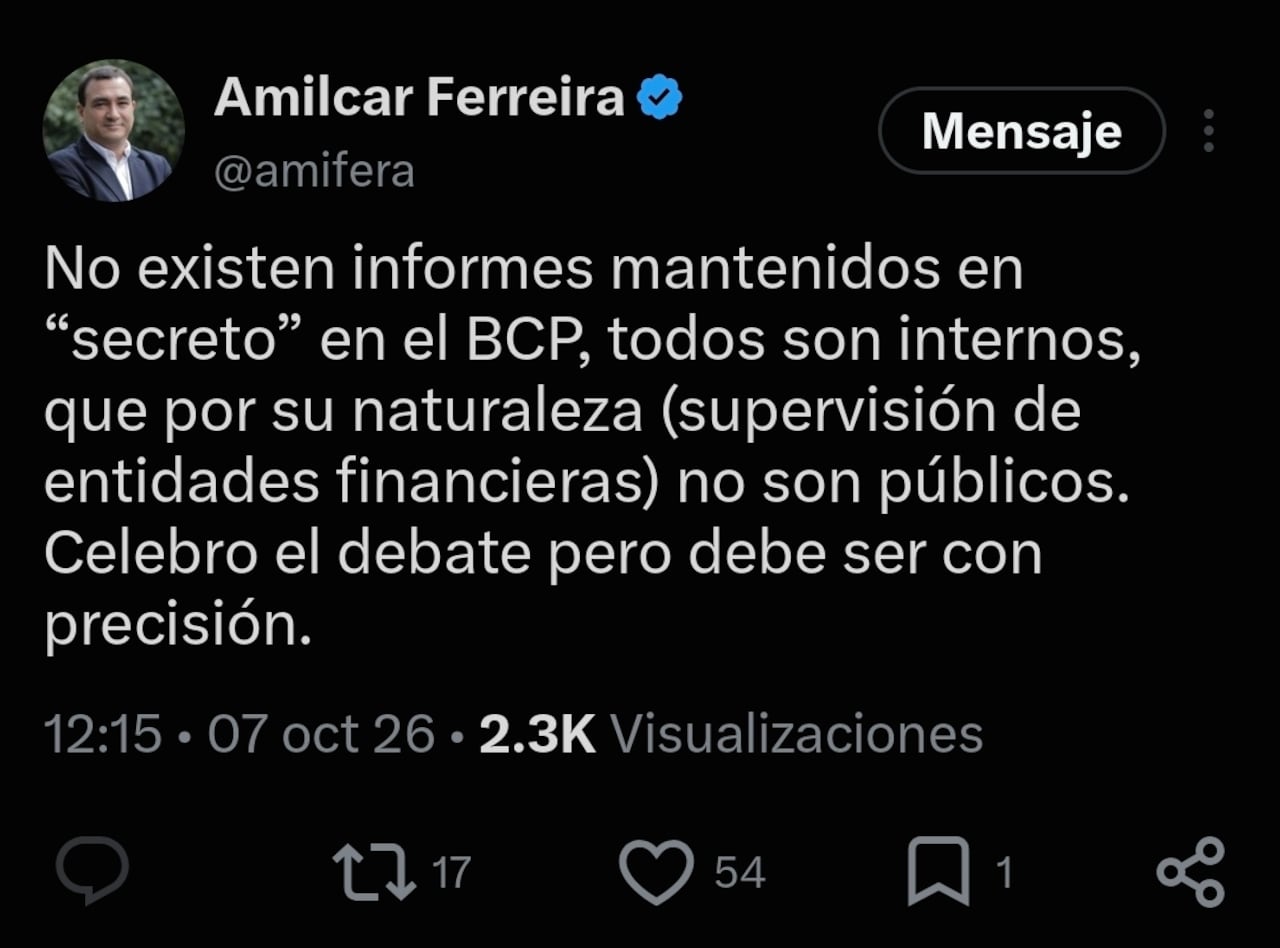 El profesional ya había expuesto esta postura en sus redes sociales.