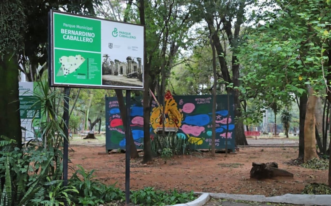 El emblemático Parque Caballero fue incluido en el proyecto de revitalización, una obralargamente esperada por la ciudadanía.