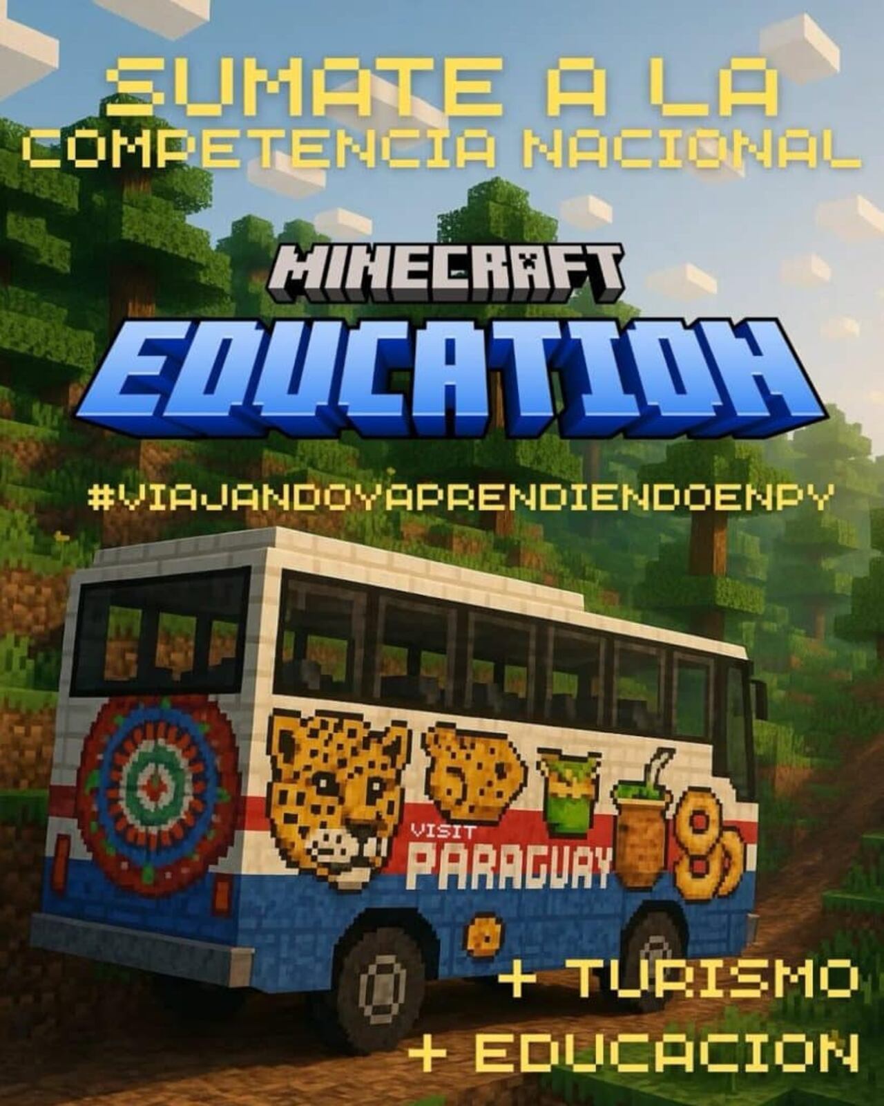 El proyecto se realiza a través deMinecraft Education,una herramienta educativa basada en elvideojuego Minecraft,orientada al aprendizaje creativo y colaborativo.