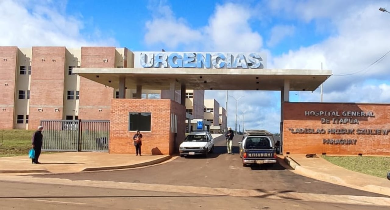 Hospital General de Itapúa (HGI) acceso al área de Emergencias.