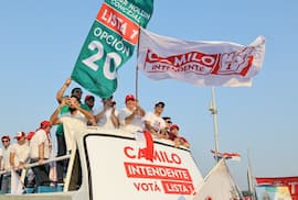 Camilo Pérez cerró su campaña en Asunción y llamó a votar este 4 de octubre