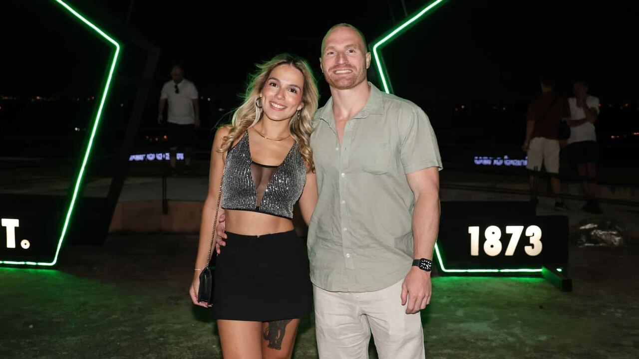 Denisse Padilha y Renán Galine.
