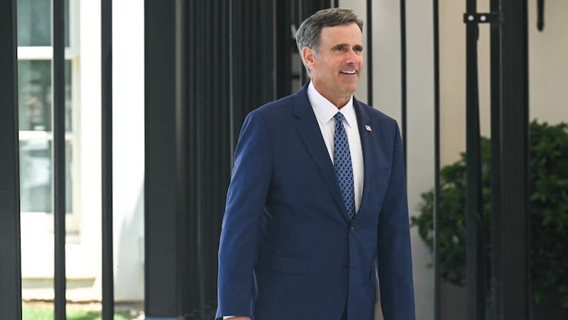 El director de la CIA, John Ratcliffe, en la Casa Blanca, en Washington.