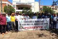 Federación de yerbateros de Itapúa cuestiona falta de voluntad institucional de la Comisión Mixta de la Yerba Mate y renuncia al organismo