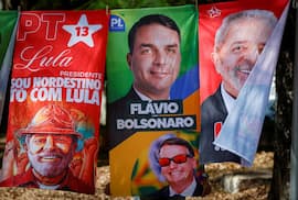 Lula 45% y Flávio 40%