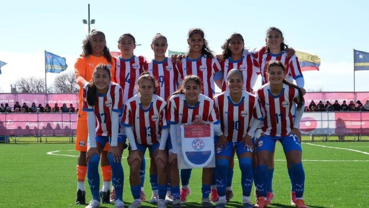 La selección paraguaya sub 20 femenina lastimosamente se quedó sin presea.