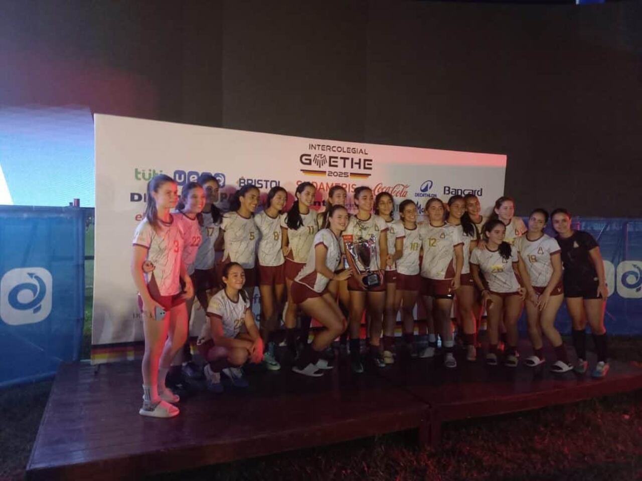 Mariana es la número 11 del equipo.