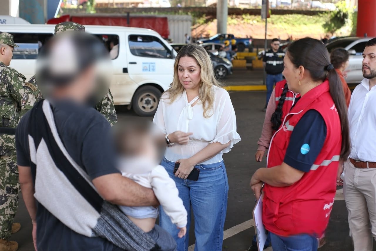 Los controles se realizaron en el Puente de la Amistad.