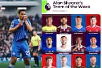 Alan Shearer incluyó a Diego Gómez en el once ideal semanal de la Premier
