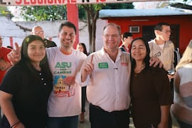Barrio Obrero vivió una jornada festiva junto a Camilo Pérez