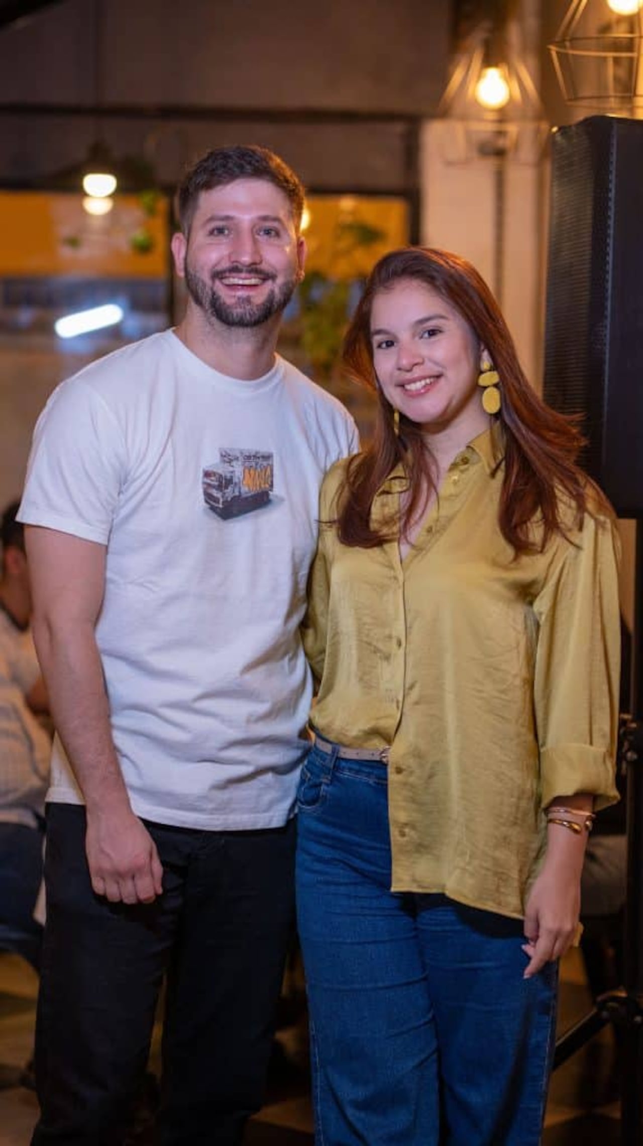 Roque Strubing y Brenda Guerrero.