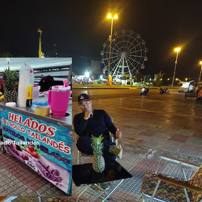 Peruano en Paraguay: “Con Tiktok pude resurgir con helados tailandeses”