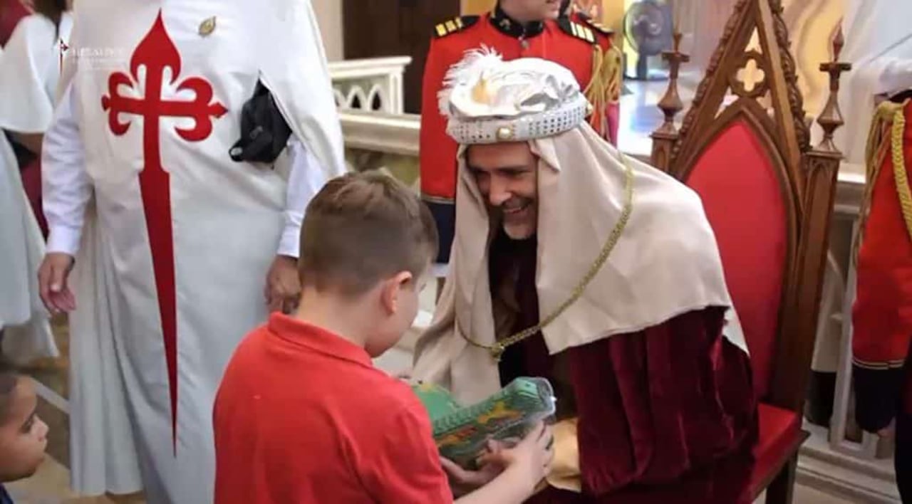 Día de Reyes de los Heraldos del Evangelio. en Ypacaraí.