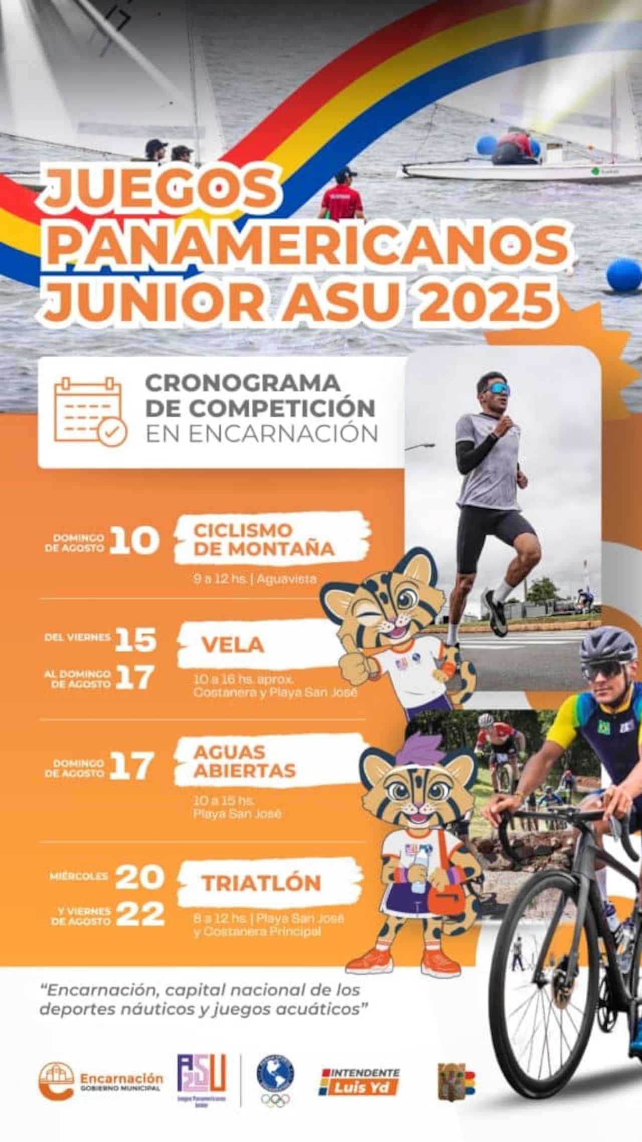 Cronograma de competencias.