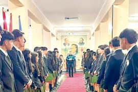 Estudiantes hicieron un recorrido por las huellas del país