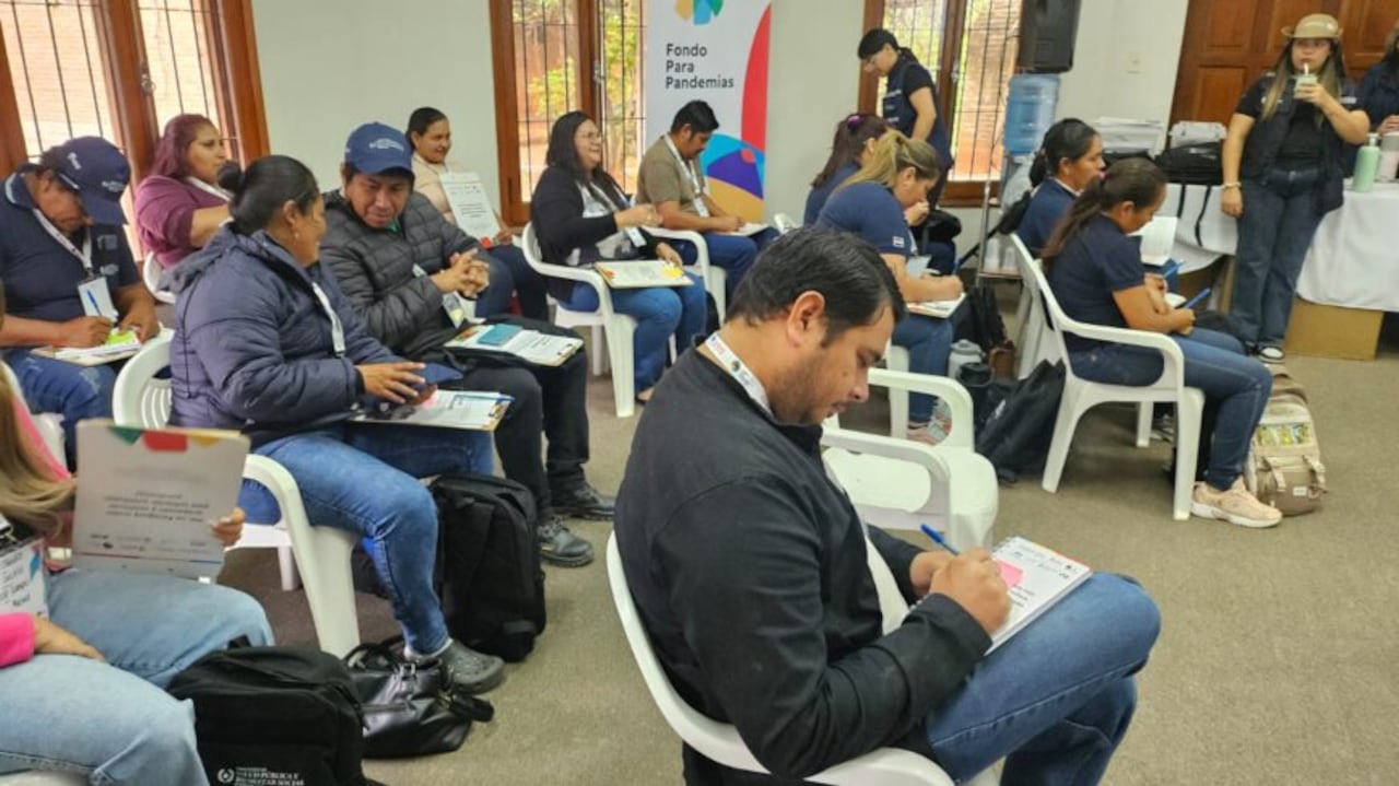 Las jornadas de formación para la Red Tero Tero tuvieron como sede el distrito de Teniente Irala Fernández, departamento de Presidente Hayes.