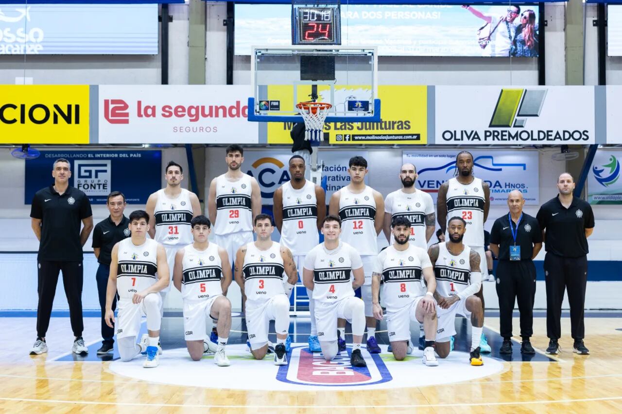 Equipo completo de Olimpia Kings que interviene en el Grupo A de la Liga Sudamericana 2026.