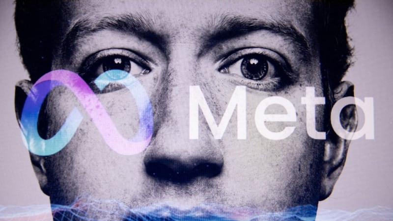 Rostro de Mark Zuckerberg, CEO de la tecnológica Meta. La empresa afronta un nuevo juicio en Estados Unidos tras una demanda de unos 30 Estados.