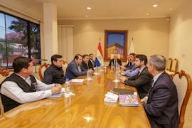 Ministros de la Justicia Electoral coordinan líneas de trabajo con la conducción del PLRA