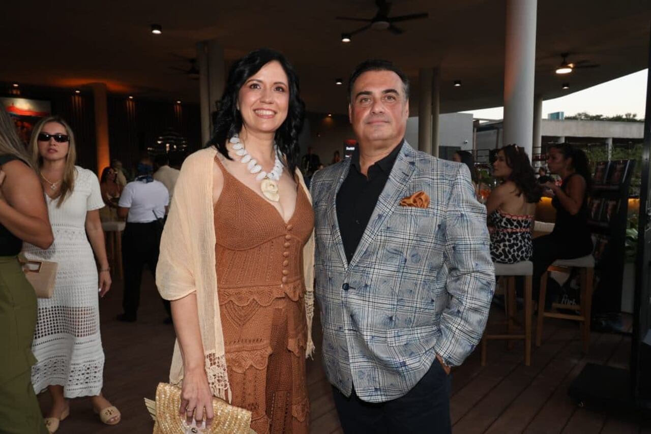 Patricia Velazco Canale e Ignacio Bentos.
