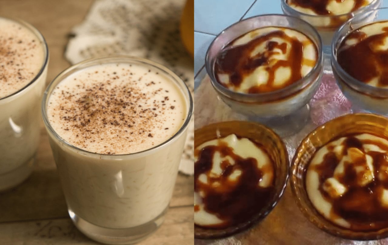 Según la entrevistada los postres completan la mesa en un ambiente de unión familiar y tradición.