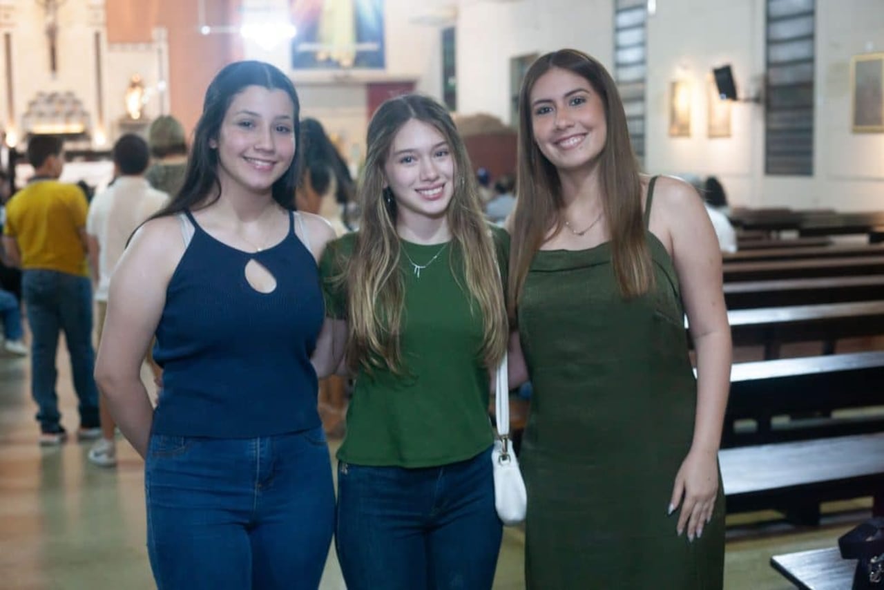 Ana Lucía Espínola, Thais Romero y Magalí Alfaro.