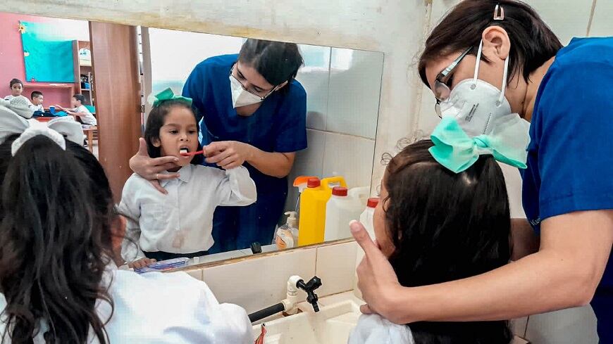 El programa de formación en la salud bucal llega a las escuelas de todos los departamentos del país.