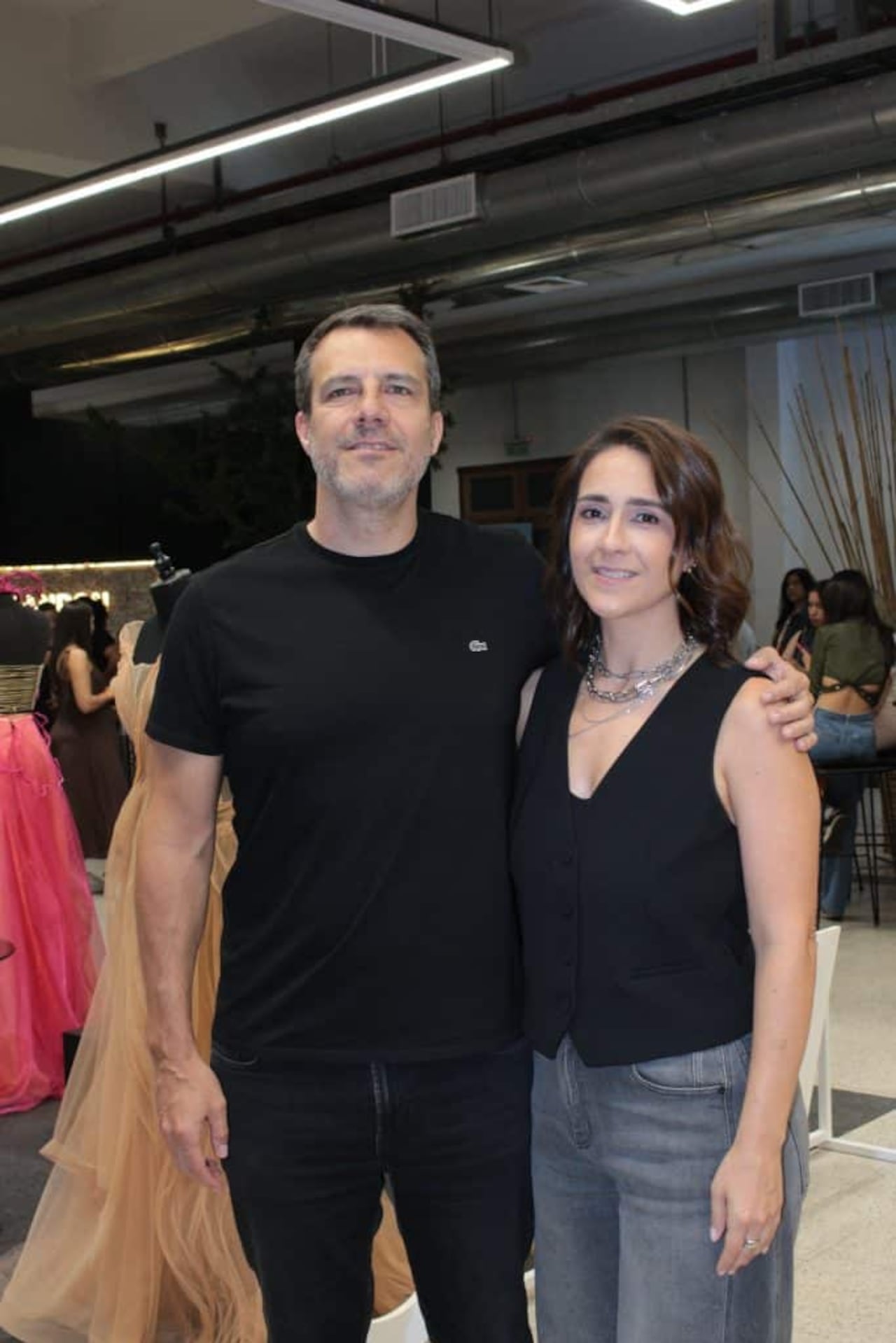 Pablo Tomé y Claudia Tomé.