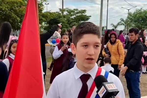 Alumno de 12 años le sorprendió que se haya viralizado su entrevista