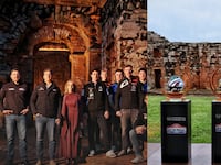 Cena de bienvenida para los pilotos participantes de la WRC Rally, con la presencia de Peña