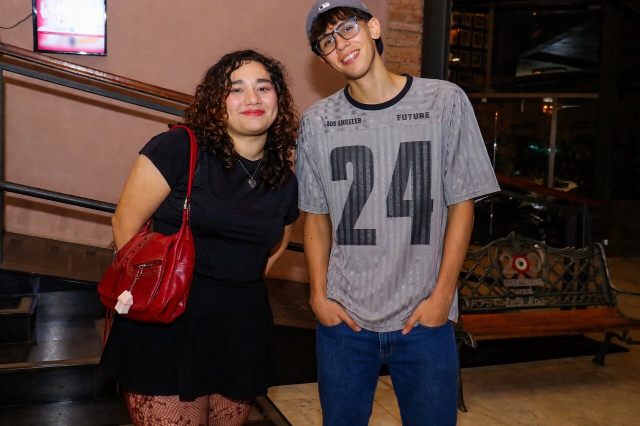 Karla Corcuy y Diego Medina.