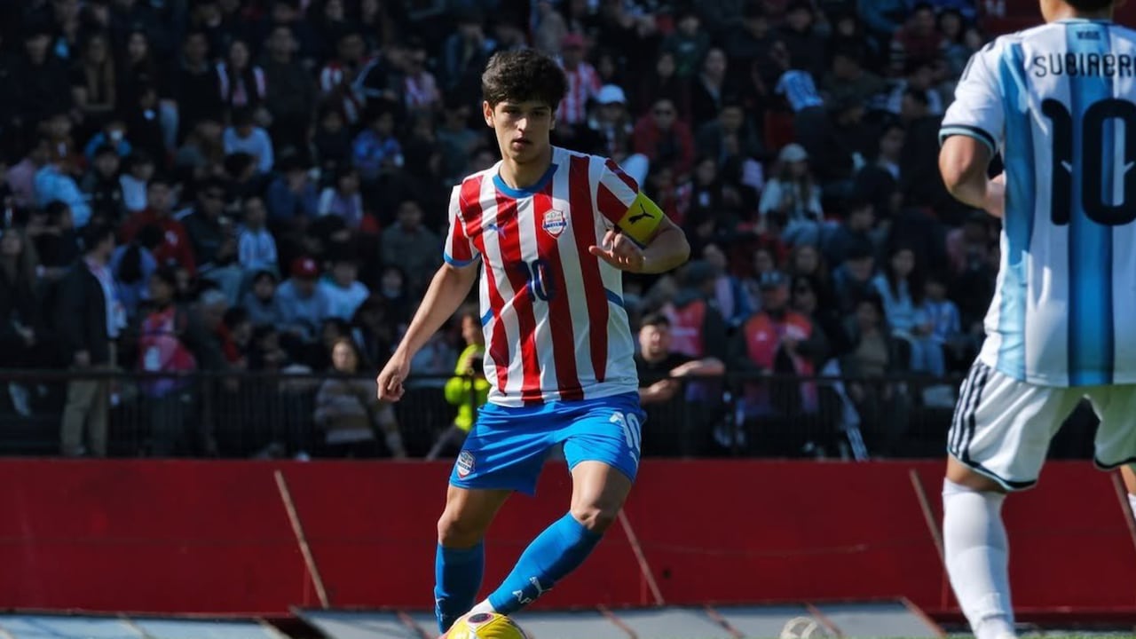 Eduardo Delmás es actualmente la joya del Olimpia, la Albirroja y del fútbol paraguayo.