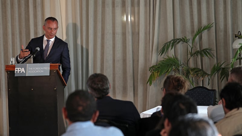 Nickolay Mladenov, alto representante para la Junta de Paz para Gaza, promovida por Estados Unidos.