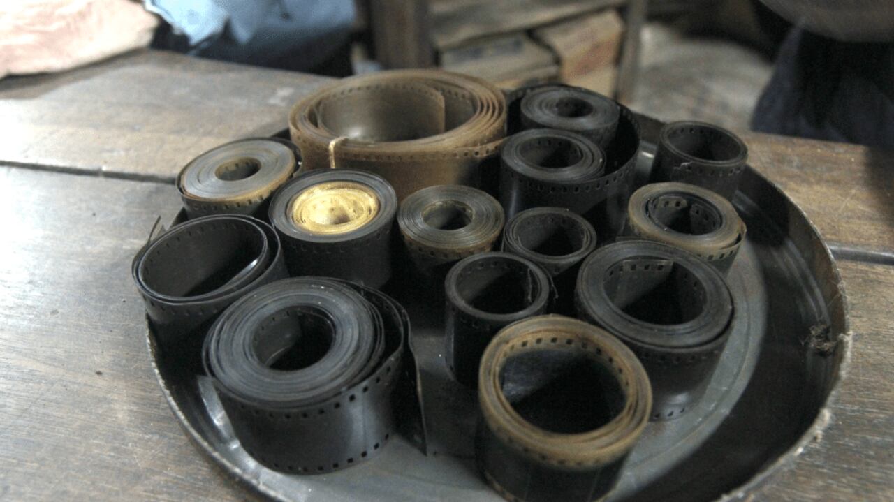 Rollos de cintas audiovisuales