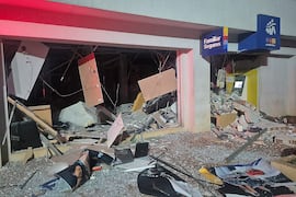 Policia confirma destrucción de dos bóvedas en mega asalto a entidades financieras