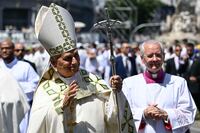 Más de un millón de fieles acompaña al papa