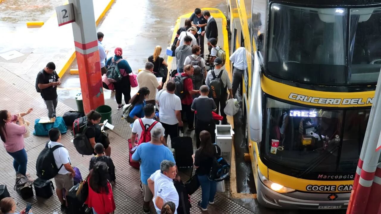 Se espera una alta concentración de personas que viajan al interior del país.
