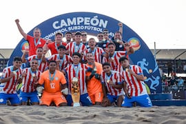 Paraguay es campeón y más laureado de la historia en fútbol playa sub 20 de Sudamérica