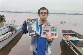 El profe Elián redibuja el mapa con la comunidad de Beterete-Cué