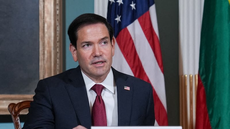 Marco Rubio, secretario del Departamento de Estado. Esta oficina informó Asunción albergará la filial antinarcóticos de Estados Unidos.