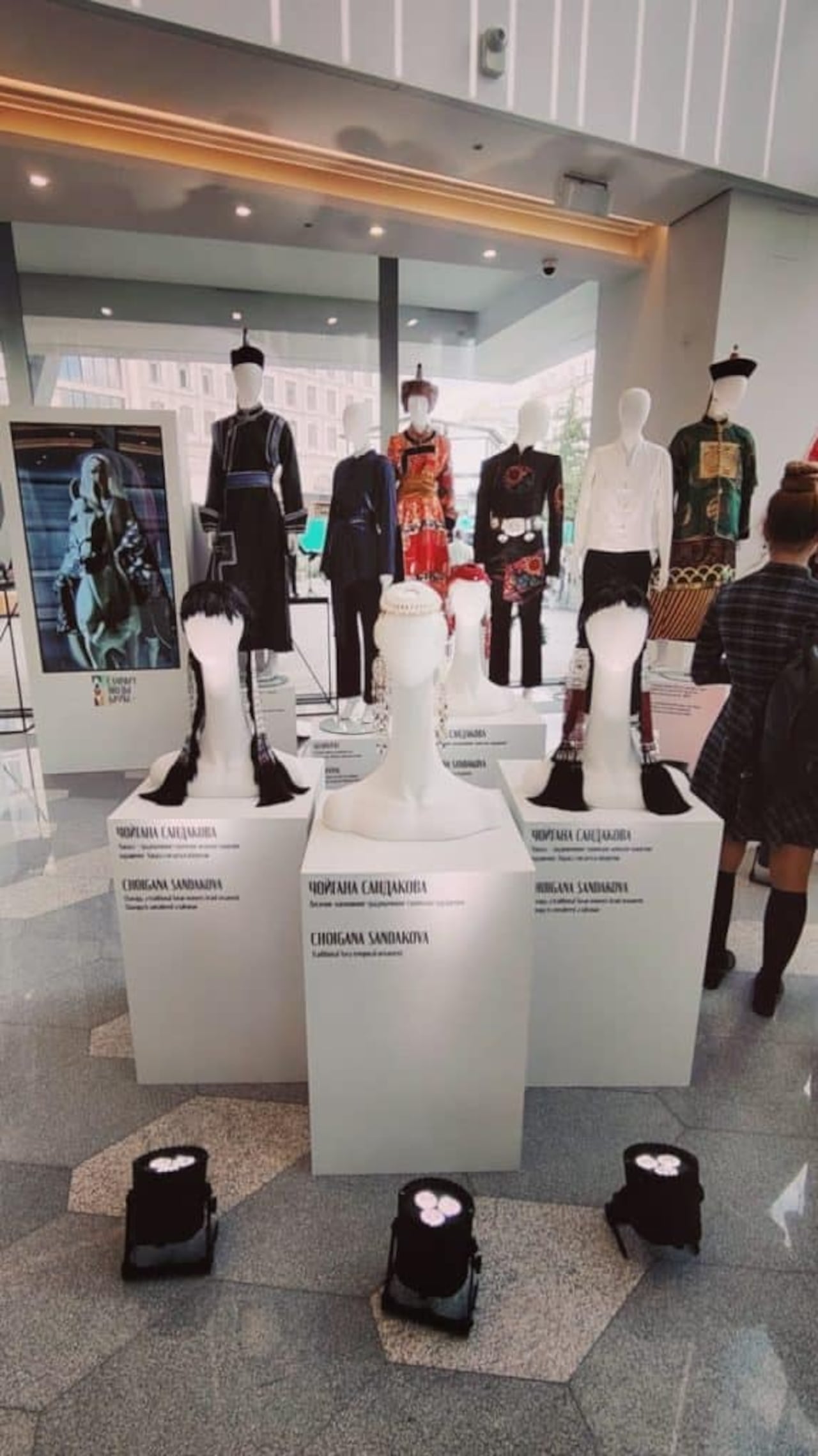 Propuesta de moda durante la Semana de la Moda de Moscú.