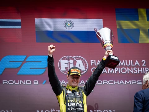 Joshua Dürksen volvió al podio en la Fórmula 2 tras ganar en Bélgica